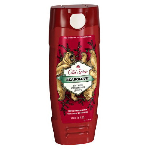 Old Spice Wild Collection Bodywash, Bearglove - 16 Oz
